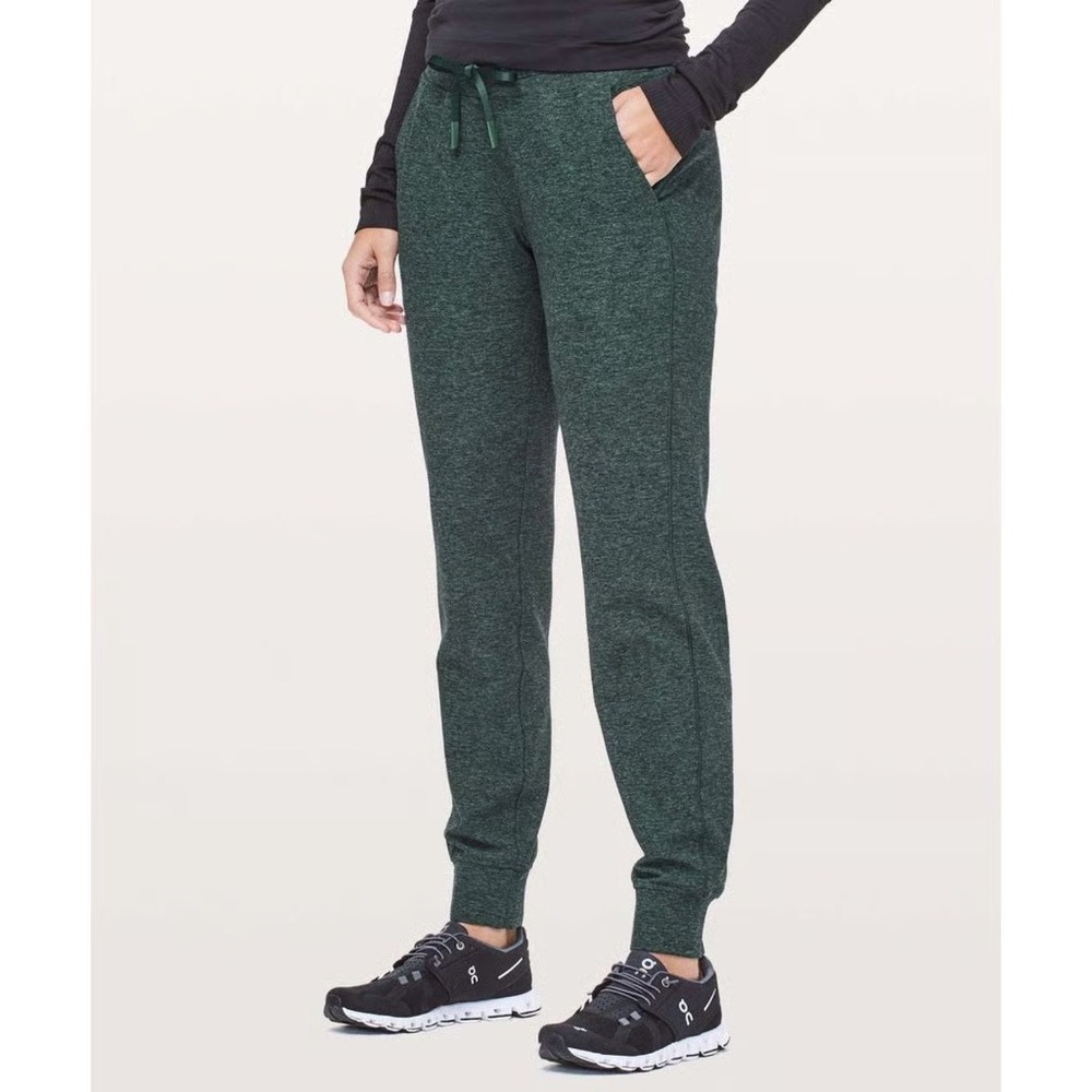 Lululemon Ready To Rulu Jogger Heathered Green-small-2/4
